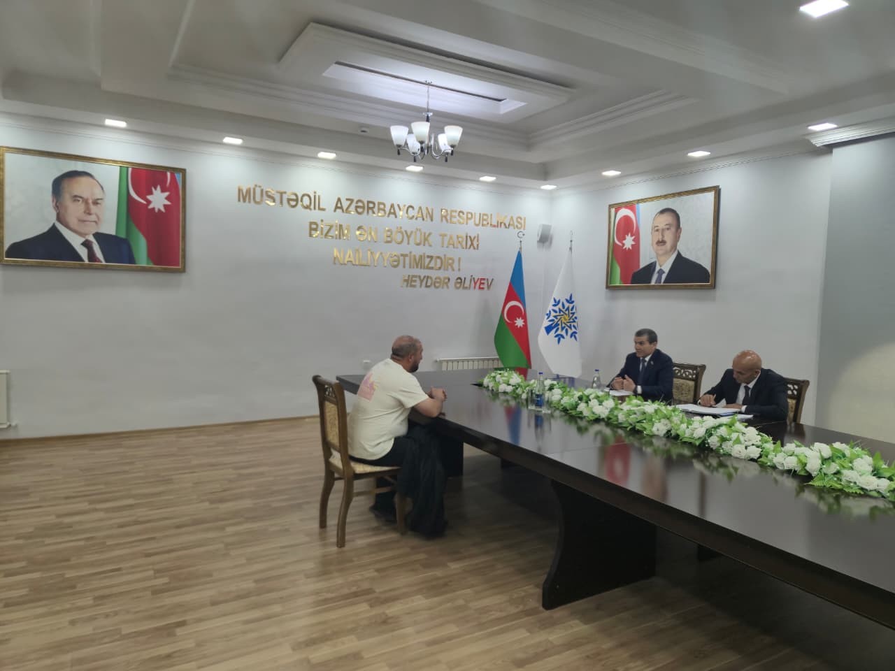 Deputat Bədəl Bədəlov seçiciləri ilə növbəti dəfə görüş keçirdi - FOTOLAR